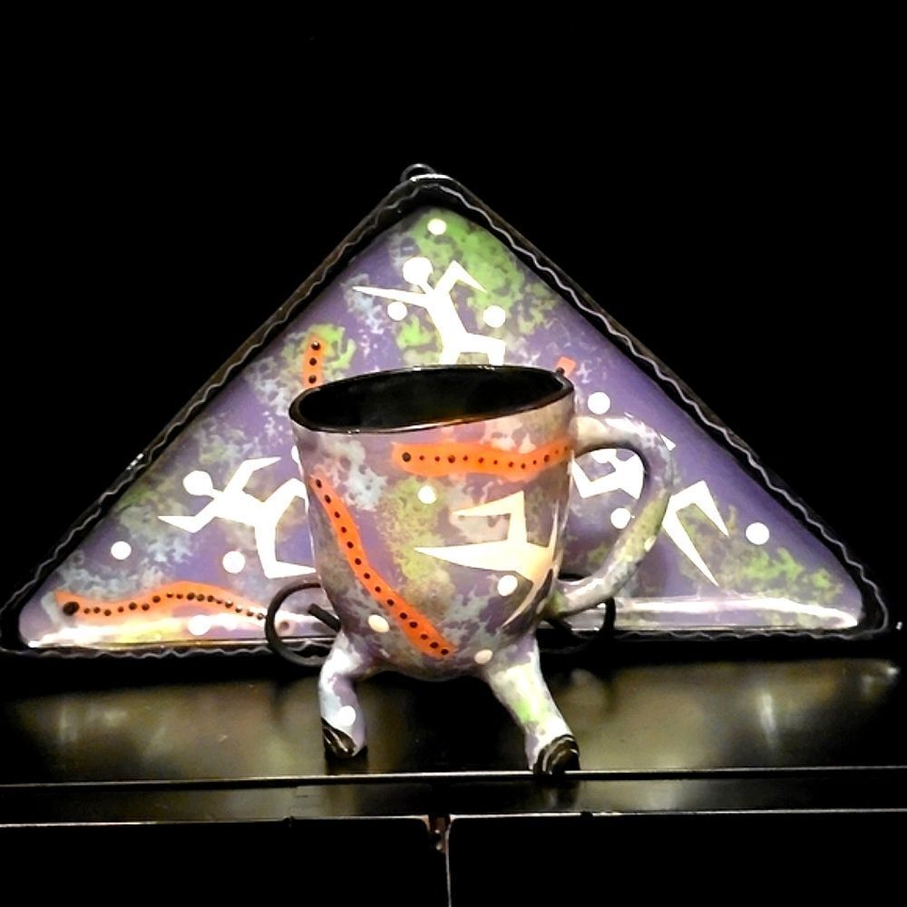 GLAZED CLAY Pottery by Artist Terri Cody!  Unique One of a Kind! Great gift!